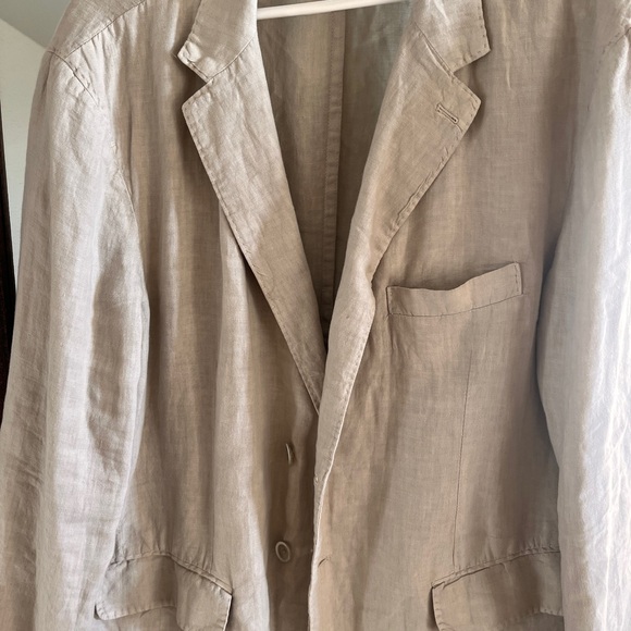 COPY - Men’s Lino 120% linen jacket - Picture 9 of 16